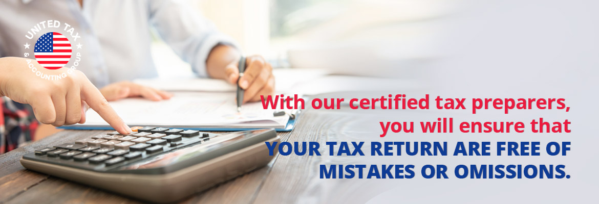 Certified Tax Preparers Fill Out Your Tax Return Form